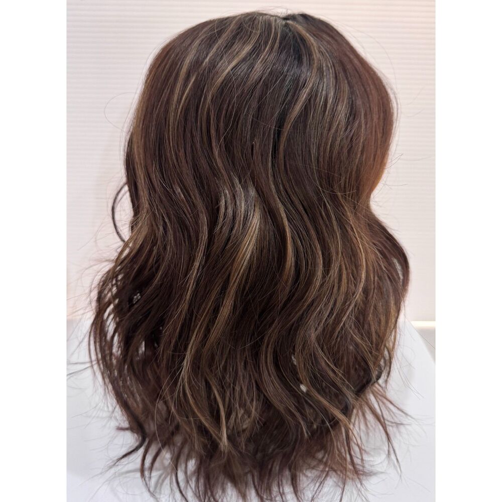 EUC Chelsey Smith Sharpay Midi in Americano brunette - Monofilament standard cap - Picture 6 of 8